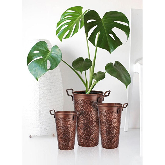 The Mia Vazo 50 Cm - Bakır