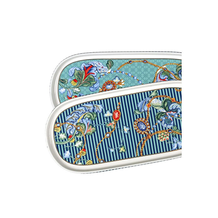 Lucky Art Chantelle New Bone China Porselen 25cm 2li Baton Tabak Set