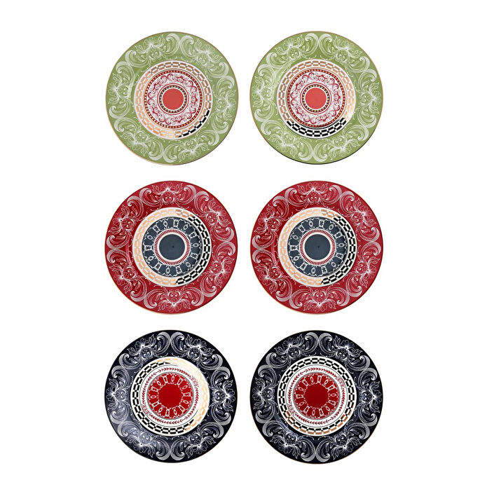 Lucky Art Lancelot Bone 27cm 6li Tabak Seti