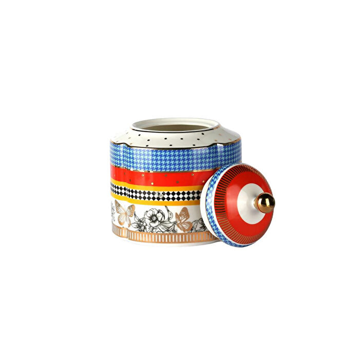 Lucky Art Maggey New Bone China Porselen 18 Cm Kavanoz