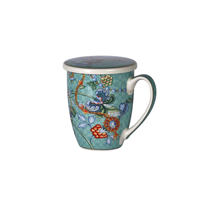 Lucky Art Chantelle New Bone China Süzgeçli Kupa