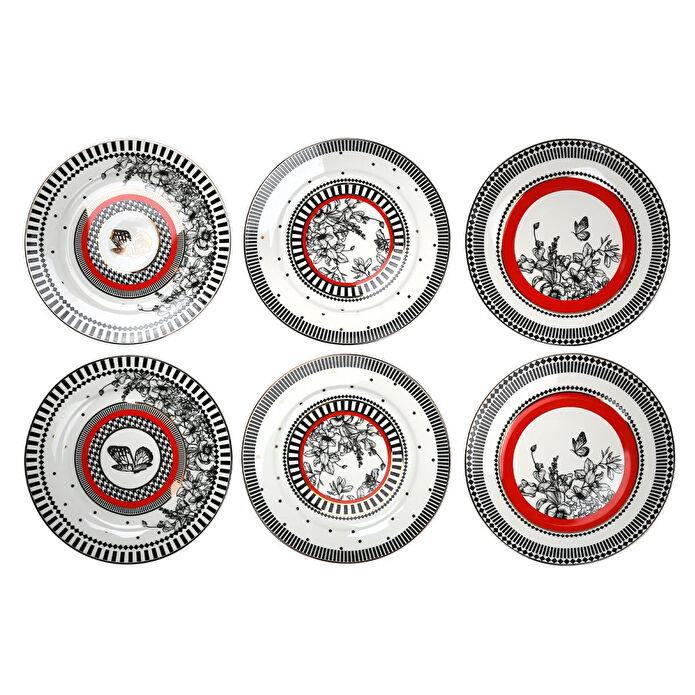 Lucky Art Maggey Bone 20cm 6li Tabak Seti