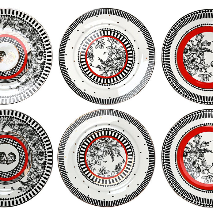 Lucky Art Maggey Bone 20cm 6li Tabak Seti