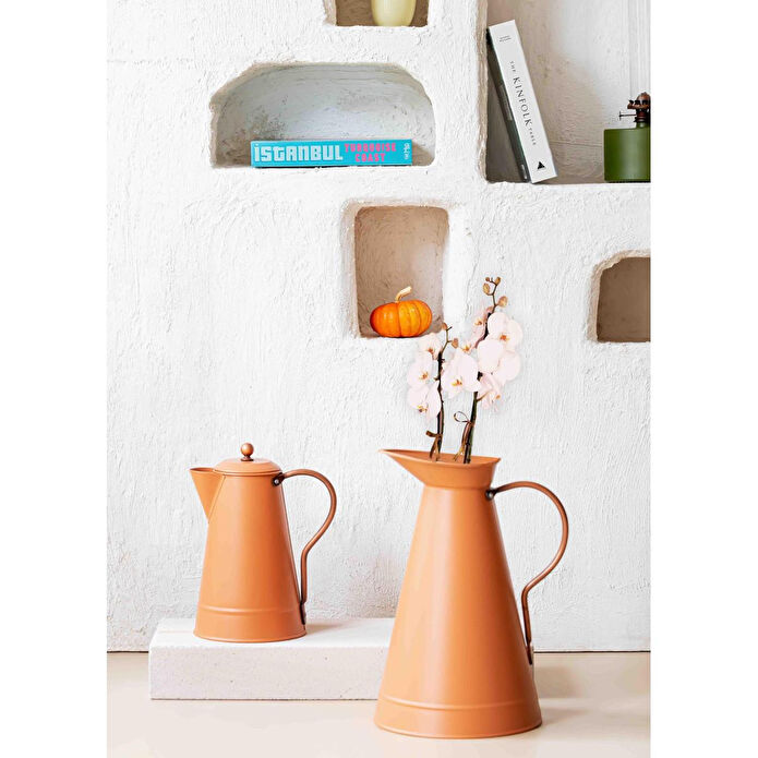 The Mia Suelo Dekor Vazo Terracota 11x18x26 Cm