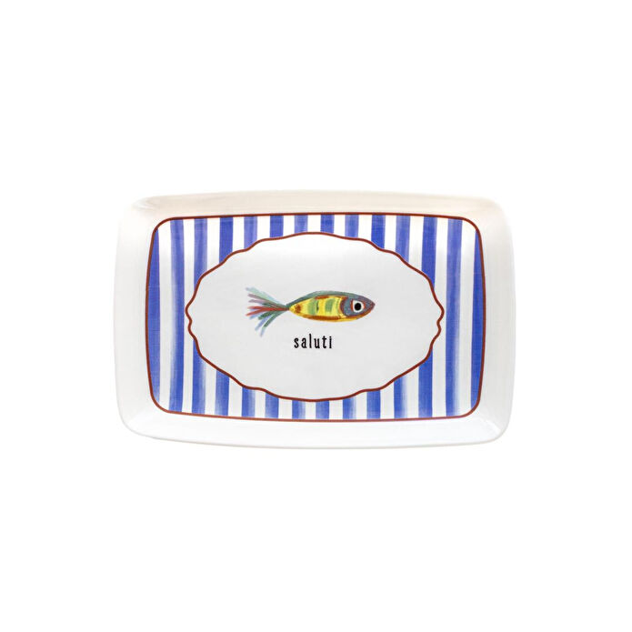 The Mia Fish Dikdörtgen Servis 34x25 Cm