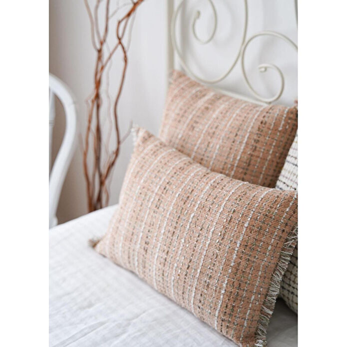 The Mia Rua Kırlent Somon 35x50 Cm