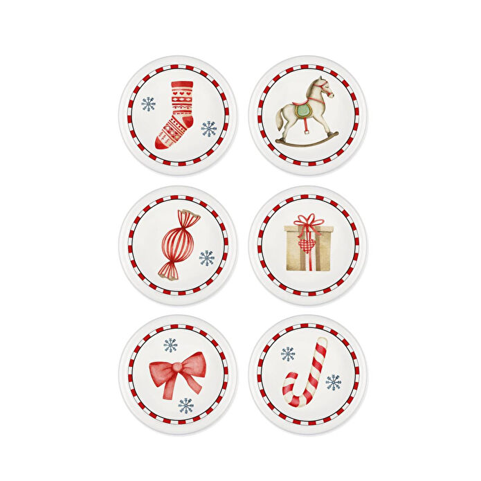 The Mia Globe Çerezlik 6 Parça 10 Cm New036