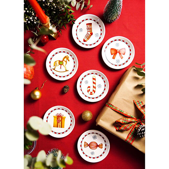 The Mia Globe Çerezlik 6 Parça 10 Cm New036