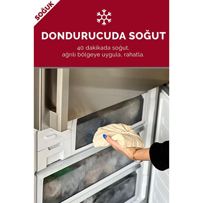 Cherrye Baby Kiraz Çekirdekli Sıcak Rahatlama Yastığı - Kuşaklı