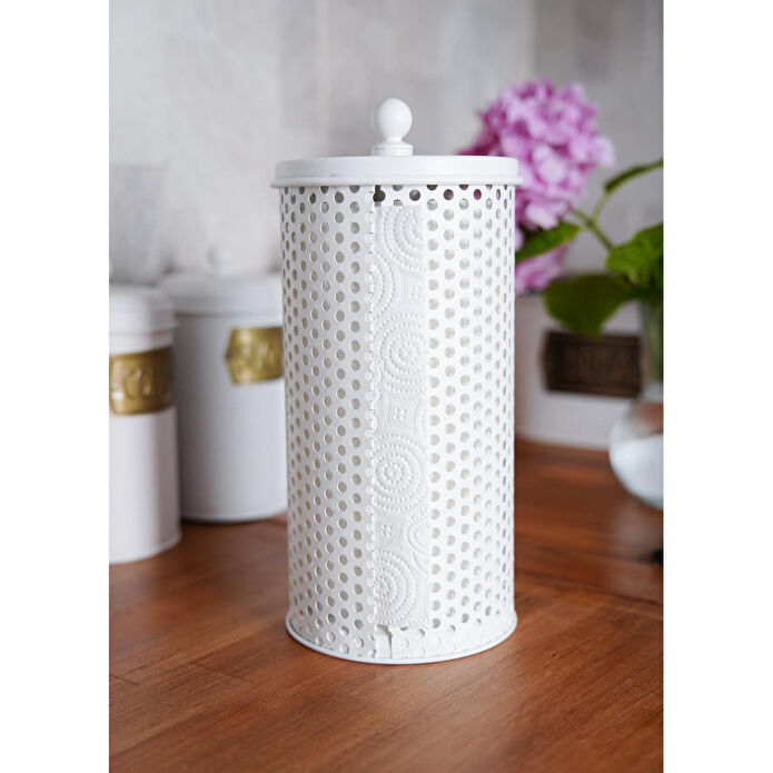 The Mia Havlu Peçetelik 30 X 14 Cm Beyaz Mgl0055