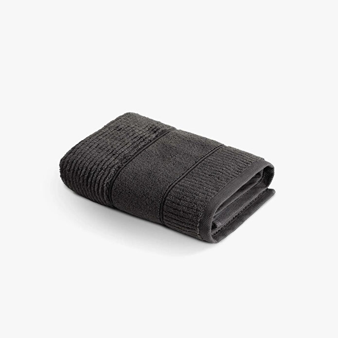 Green Black Eliza Yüz Havlusu Antrasit