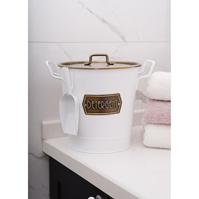 The Mia Deterjan Saklama Kabı Beyaz Mgl0028