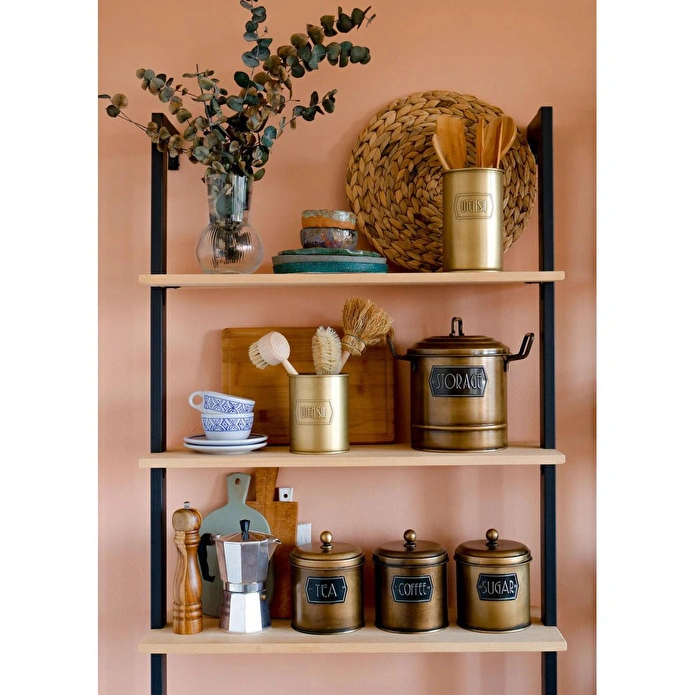 The Mia Çay Şeker Kahve Kavanozu Gold 1,30 Lt Mgl0022