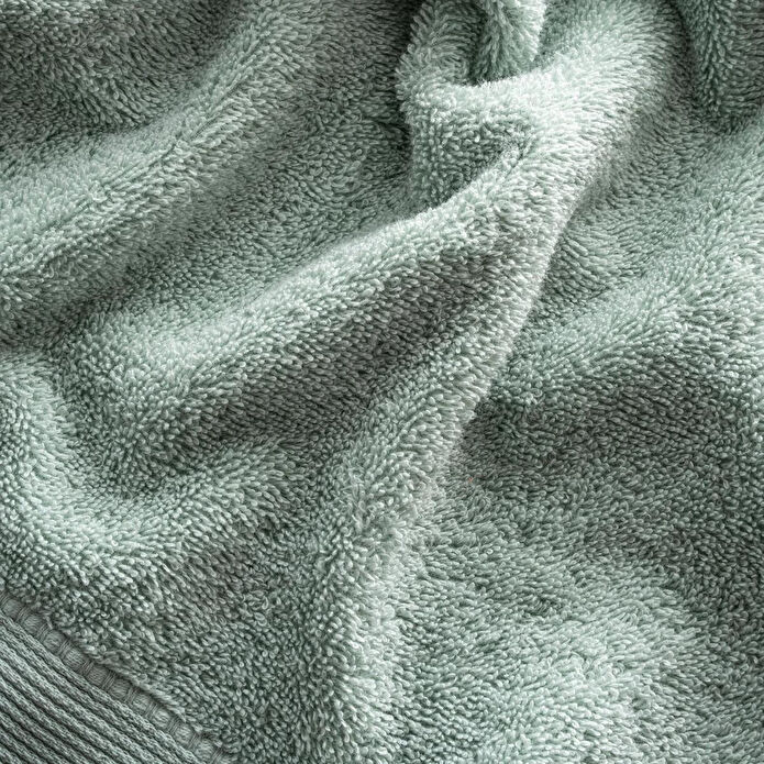 Green Black Elena Yüz Havlusu Mint