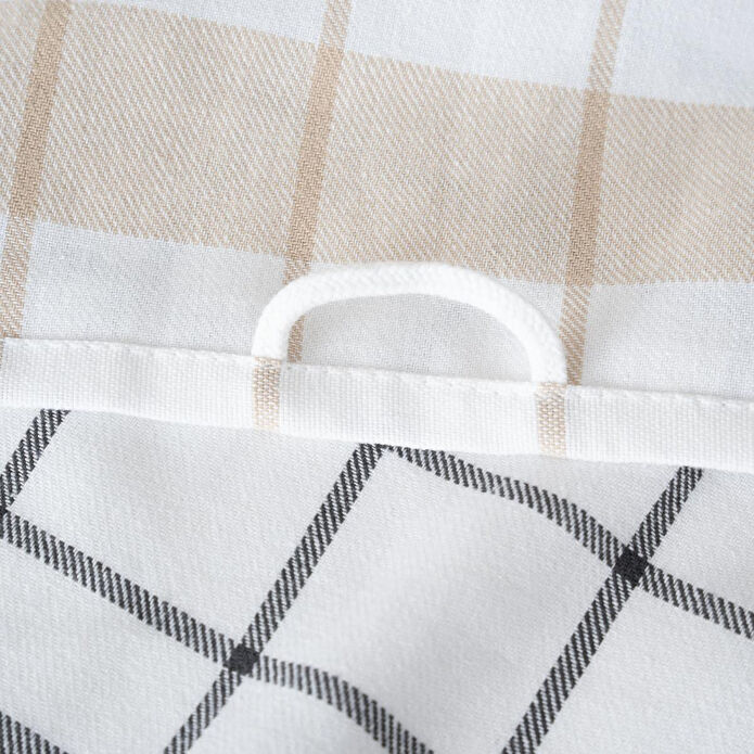 Green Black Esila 2'li Kurulama Bezi Bej/antrasit Bej-antrasit-45x65