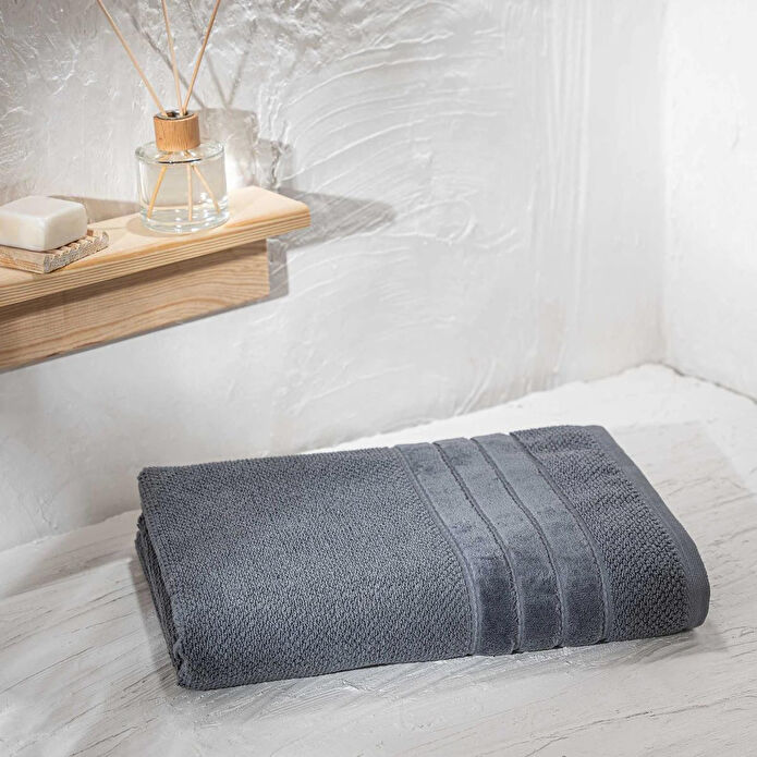 Green Black Anna Banyo Havlusu Lacivert