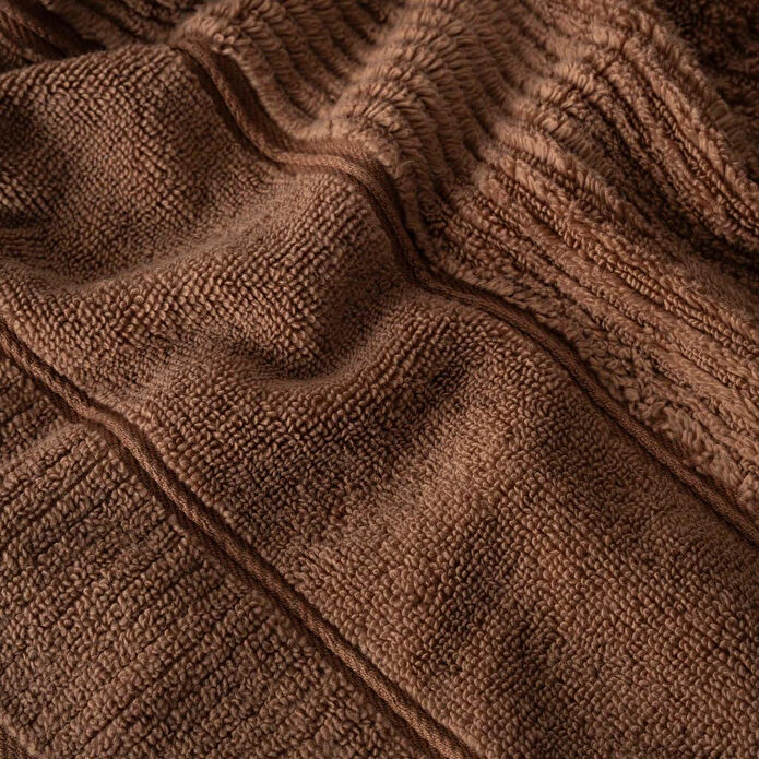 Green Black Eliza 3'lü Havlu Seti Kahverengi