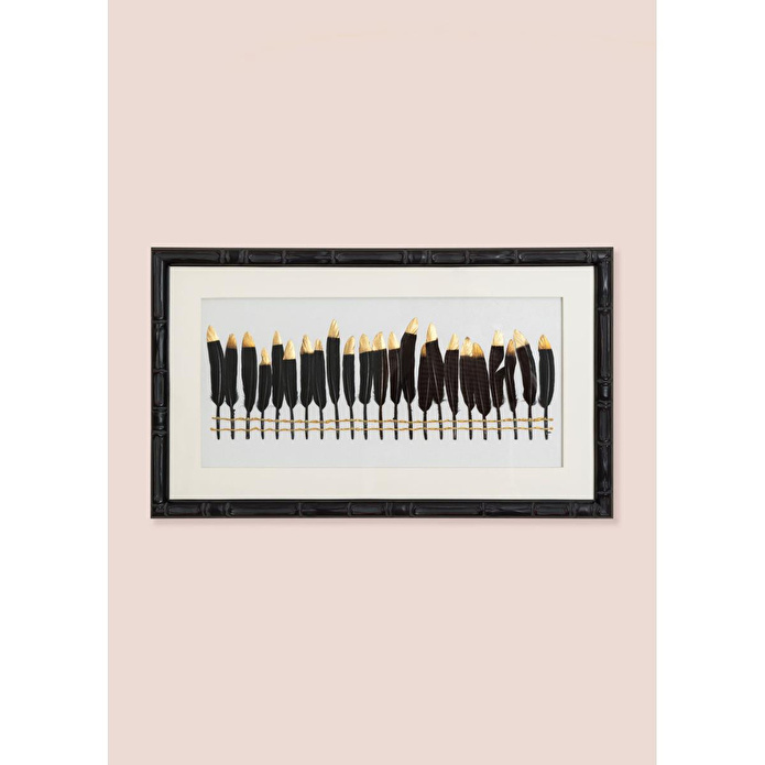 The Mia Flume Tablo Siyah 60x35x4 Cm Tbl0099