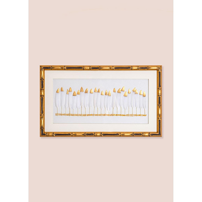 The Mia Flume Tablo Beyaz 60x35x4 Cm Tbl0098