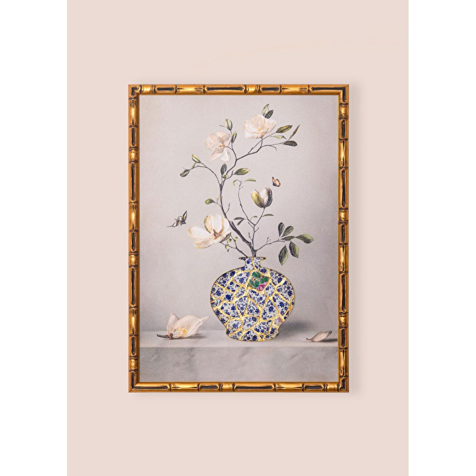 The Mia Floral Tablo 50x70x4 Cm Tbl0094