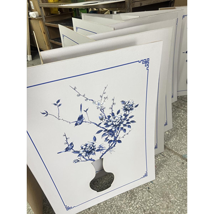 The Mia Floral Tablo 60x80x4 Cm Tbl0091