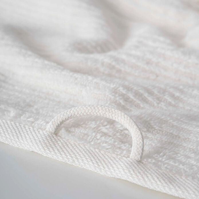 Green Black Eliza 3'lü Havlu Seti Krem