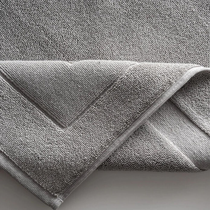 Green Black Elena Ayak Havlusu Gri