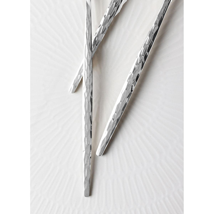 The Mia Shiny Çatal Kaşık Bıçak Takımı Gümüş 36 Parça