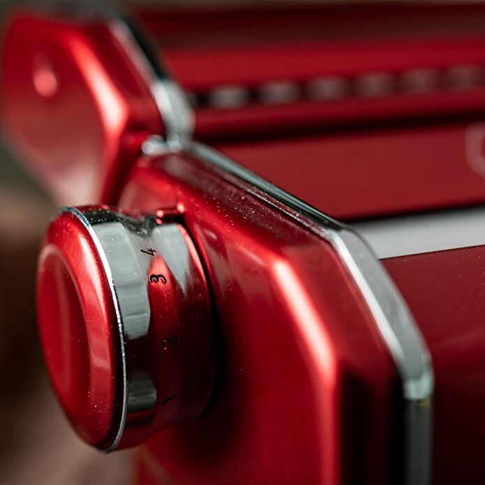 Marcato Atlas 150 Kırmızı Manuel Makarna Erişte Makinesi