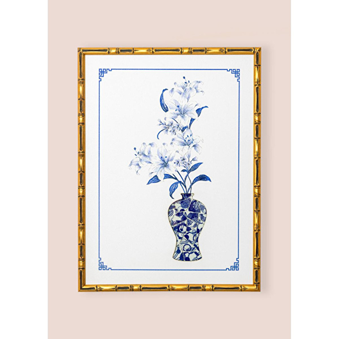 The Mia Floral Tablo 60x80x4 Cm Tbl0092