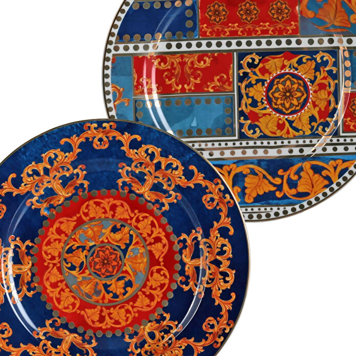 Lucky Art Clari̇ssa Bone 20cm 4lu Tabak Seti