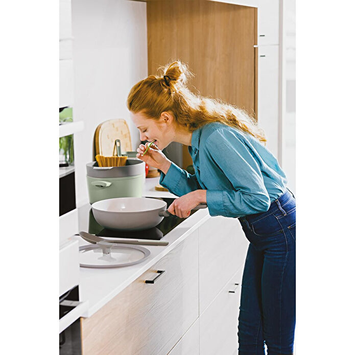 Berghoff Leo Balance 28 Cm Kapaklı Wok Tava