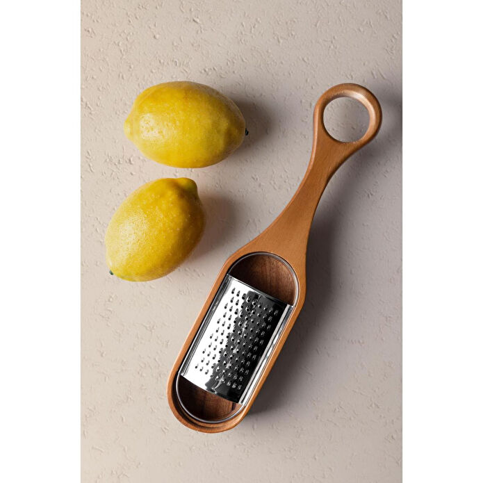 The Mia Natura Akasya Tabanlı Metal Rende 29x7x4 Cm