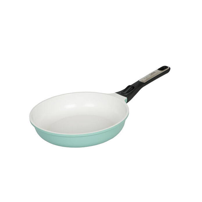 Berghoff Leo Phantom Kapakli Yapişmaz Tencere 24 Cm + Kizartma Tavasi 24 Cm Forest Green