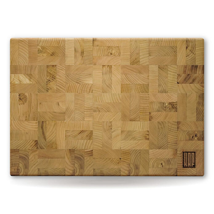 Kaf Ahşap Kesme Tahtası Kestane (End Grain) - L