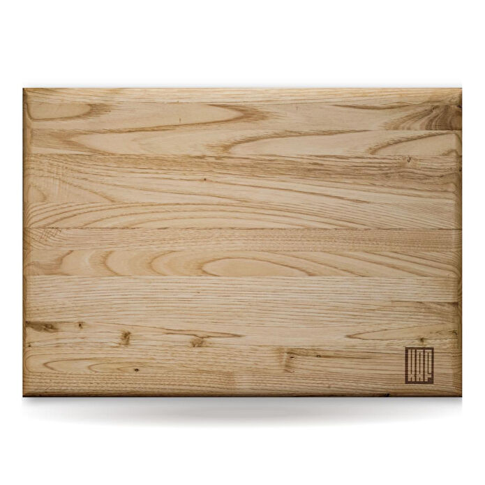 Kaf Ahşap Lüks Kesme Tahtası Kestane - L