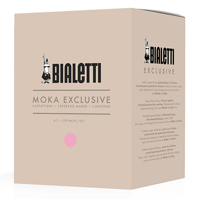 Bialetti Moka Express Excl. Pembe 6 Cup