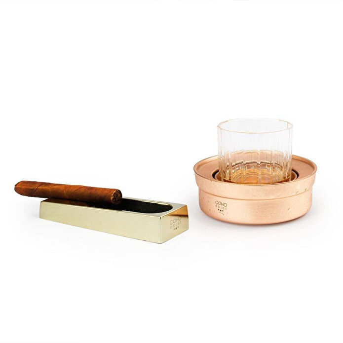 Coho Objet Coho Patron Pleasure Edition Puro Küllük & Whiskey Keyf Seti