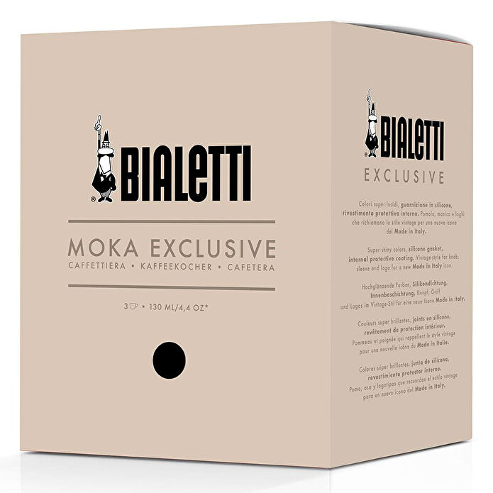 Bialetti Moka Express Excl. Siyah 3 Cup