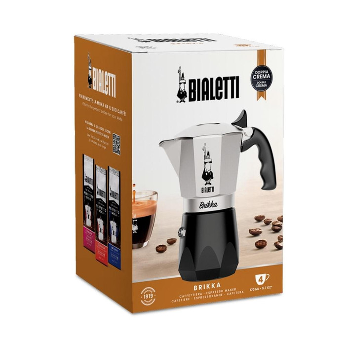 Bialetti New Brikka Mokapot 4 Cup