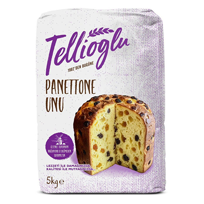 Tellioğlu Panettone Unu 5 Kg