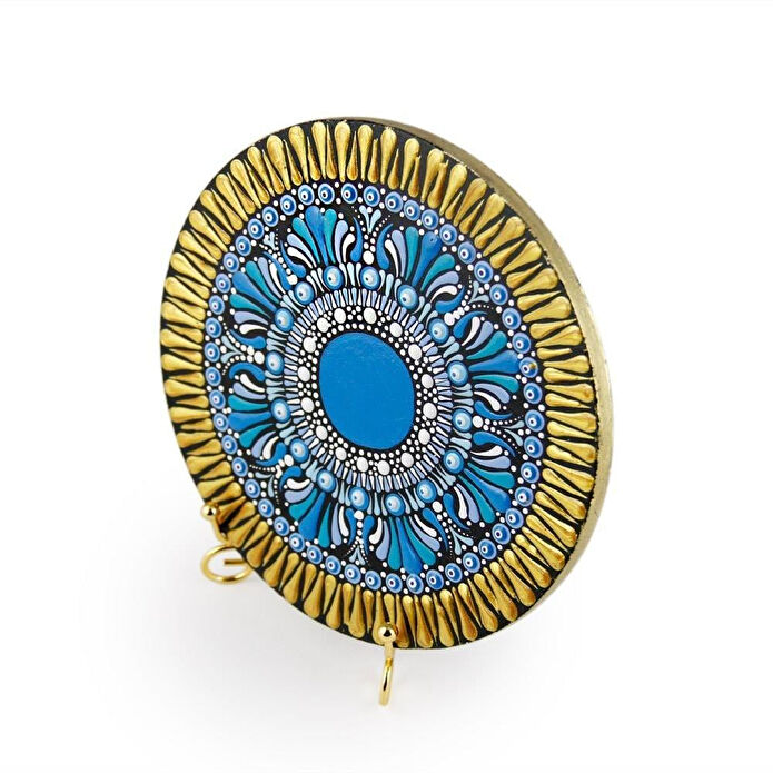 Coho Objet Coho Art El Yapımı Dekoratif Nazar Mandala Sembolü
