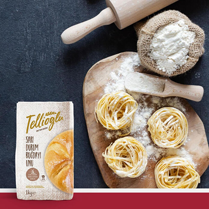 Tellioğlu Sarı Sert Buğday Unu 1 Kg