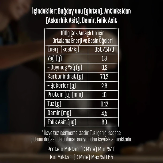 Tellioğlu Çok Amaçlı Un 5 Kg