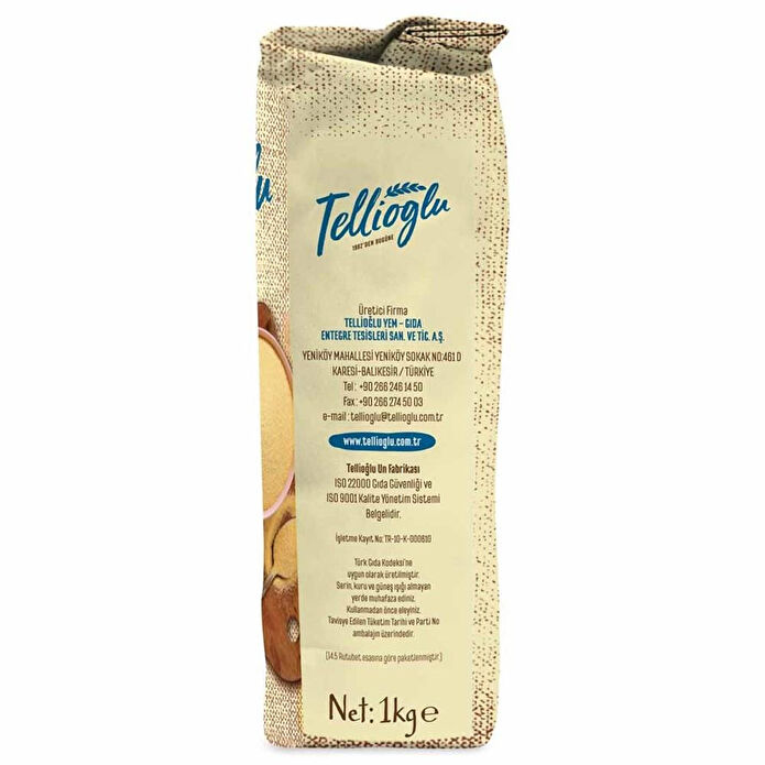Tellioğlu İrmik Semolina 1 Kg