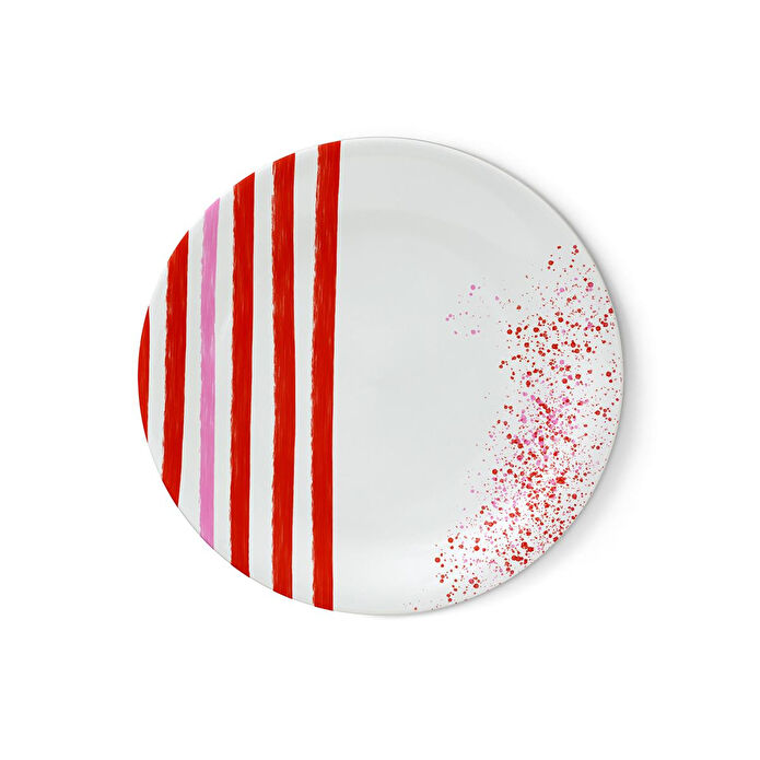 Fern&Co St Tropez Plage Collection Büyük Tabak 4 Lü Set