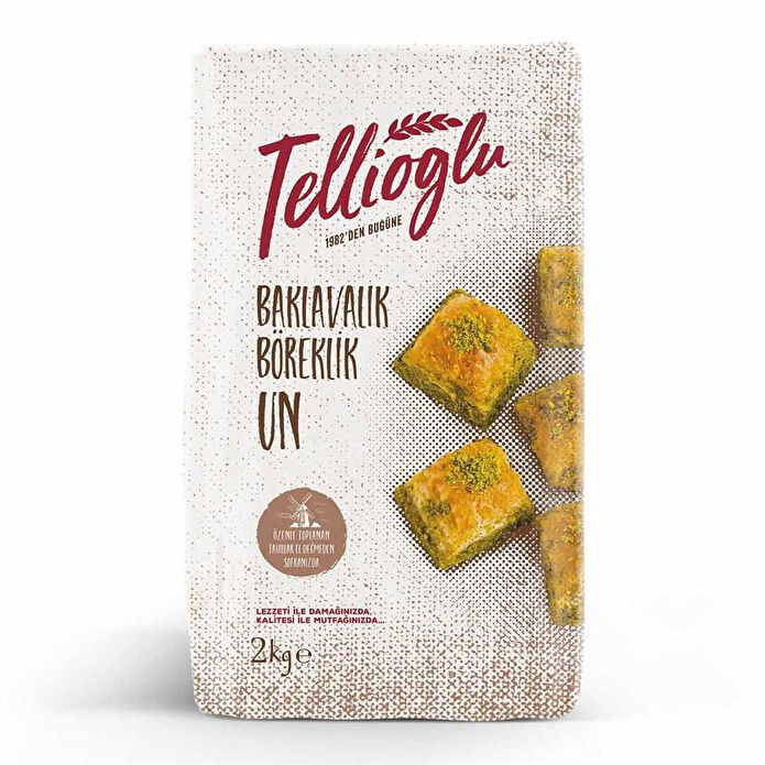 Tellioğlu Baklavalık Böreklik Un 2 Kg
