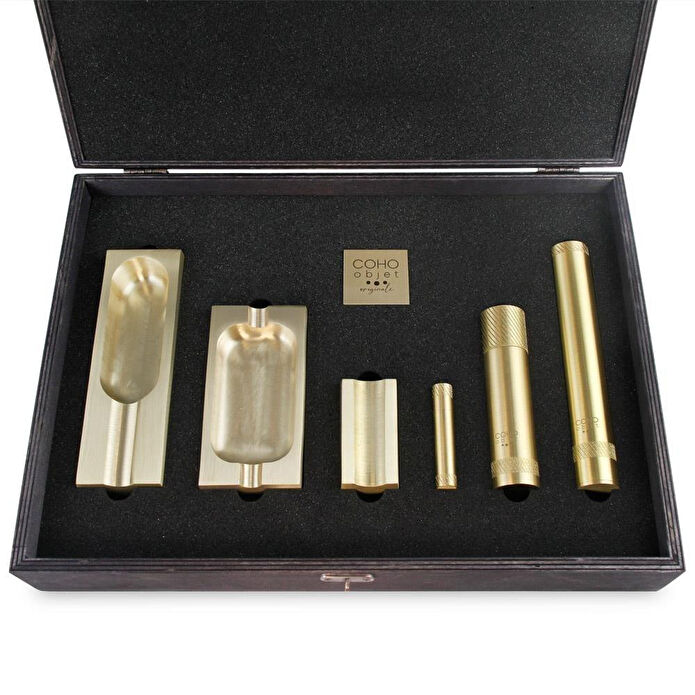 Coho Objet Coho Patron Passion Edition Pirinç Puro Küllük & Full Aksesuar Seti