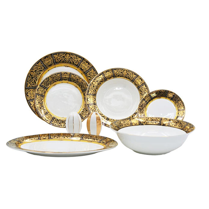 Berghoff Verna 67 Parca Bone China Yemek Takimi