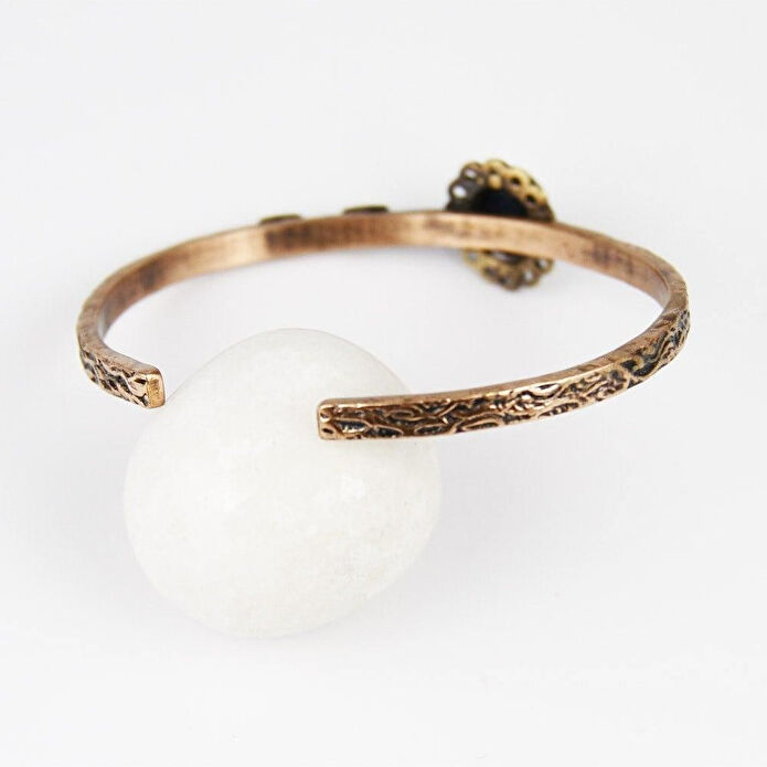 Coho Objet Coho Tılsım Lapis Lazuli Taşlı El İşleme Bileklik